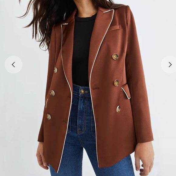 NWT VERONICA BEARD ROCHE SATIN DICKEY JACKET - Picture 7 of 8